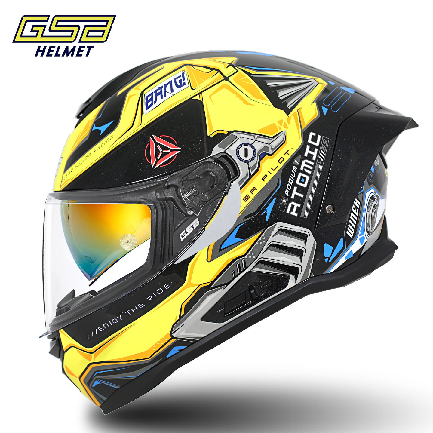 GSB T80 Tam Yüz Motosiklet Kas - Dual Visor Motorcycle Racing Helmet incelemesi ve fiyatı