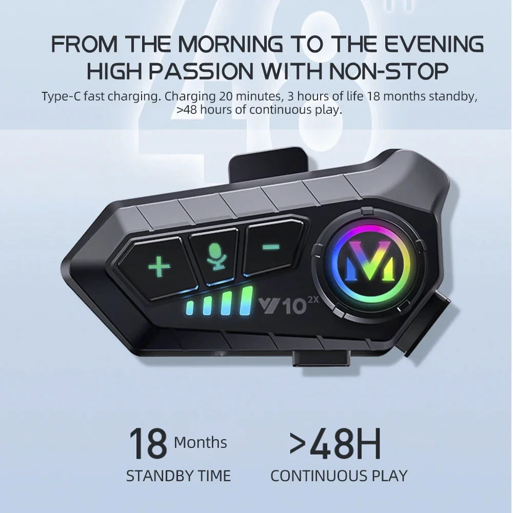 V10 2X Bluetooth Motosiklet Ka - Full Face Motorcycle Helmet With Bluetooth incelemesi ve fiyatı