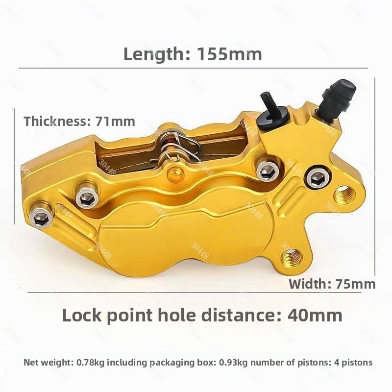Motosiklet CNC Dört Pistonlu F - Scooter Parts incelemesi ve fiyatı